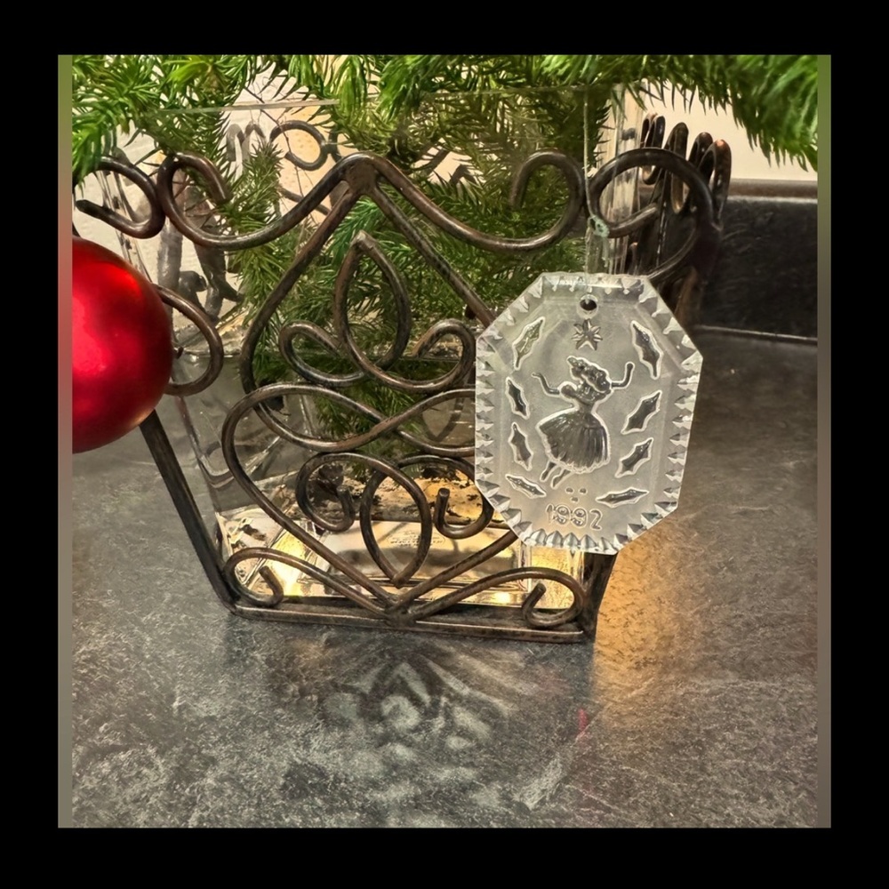Waterford Crystal 1992 Christmas ornament